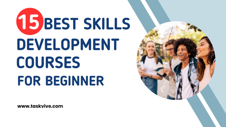 15 best skills development courser-taskvive