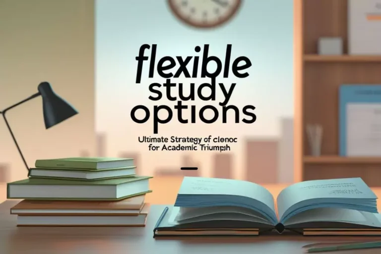 Flexible Study Options