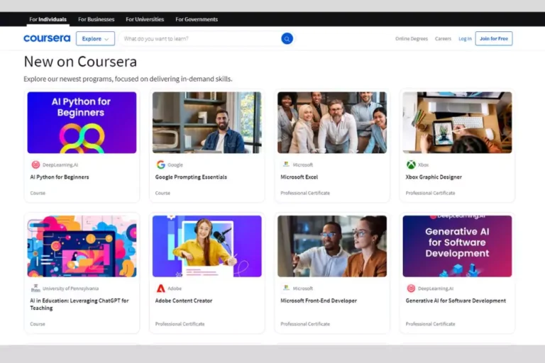 best Coursera courses 2025