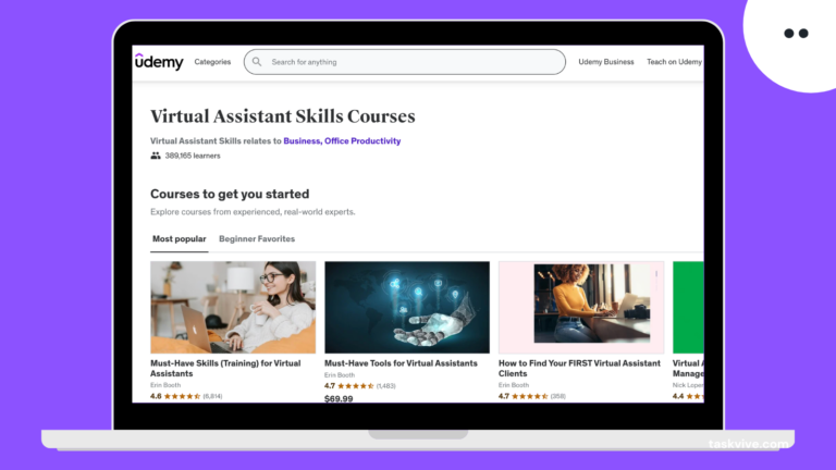 udemy course review-taskvive