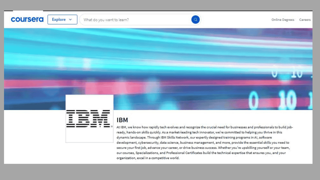 coursera ibm certificate