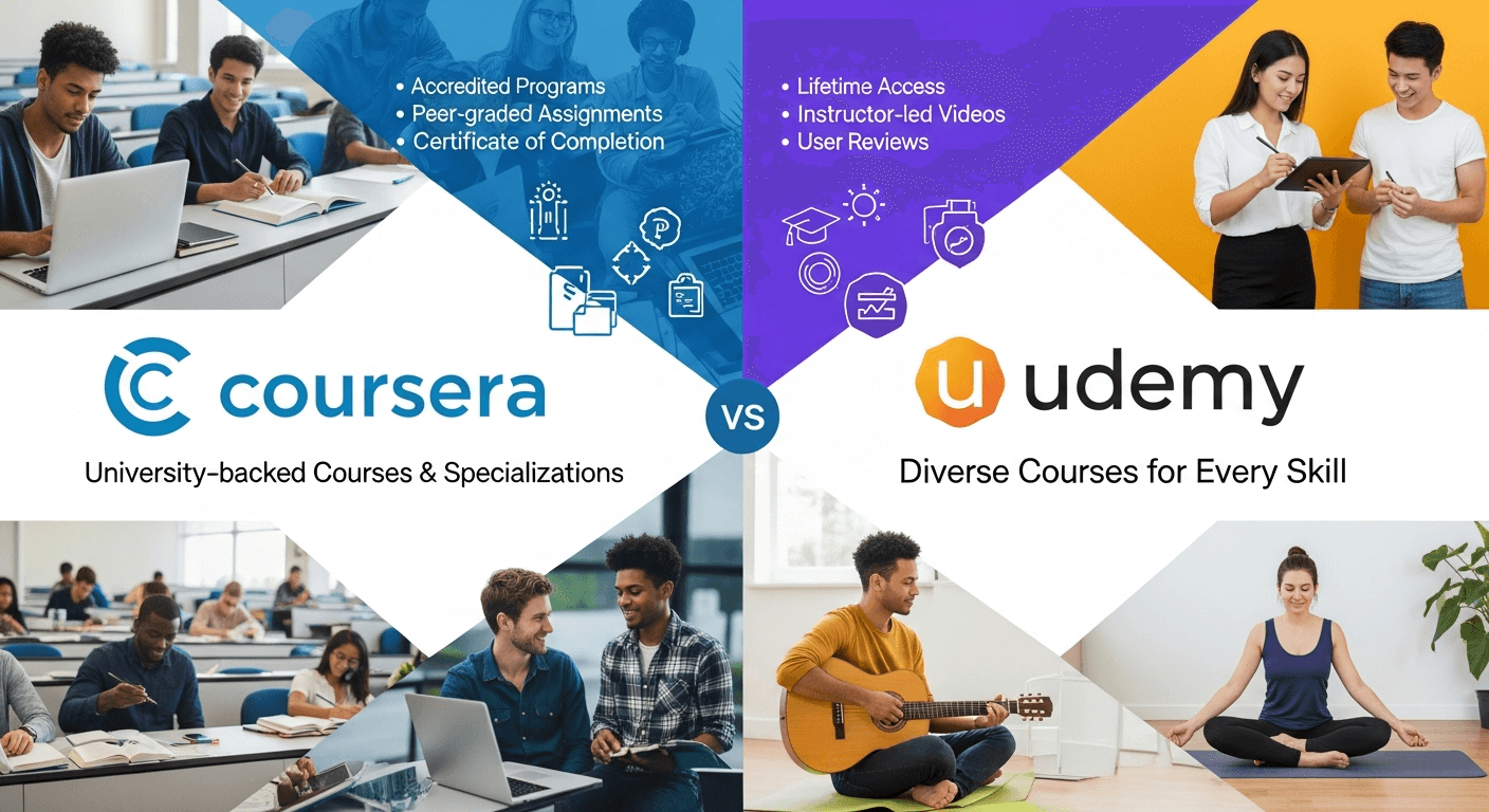 Coursera vs Udemy