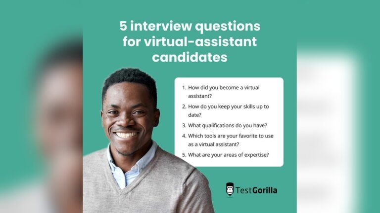 Virtual Assistant Interview Questions