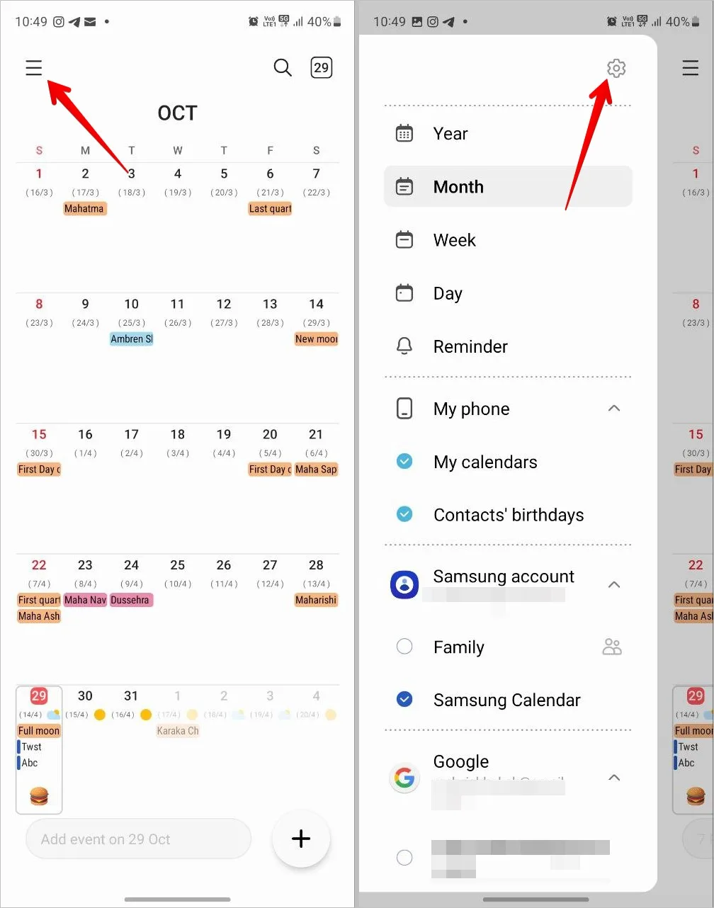 Calendar platforms