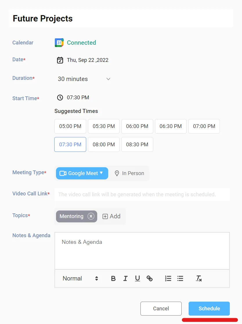 Google Calendar
