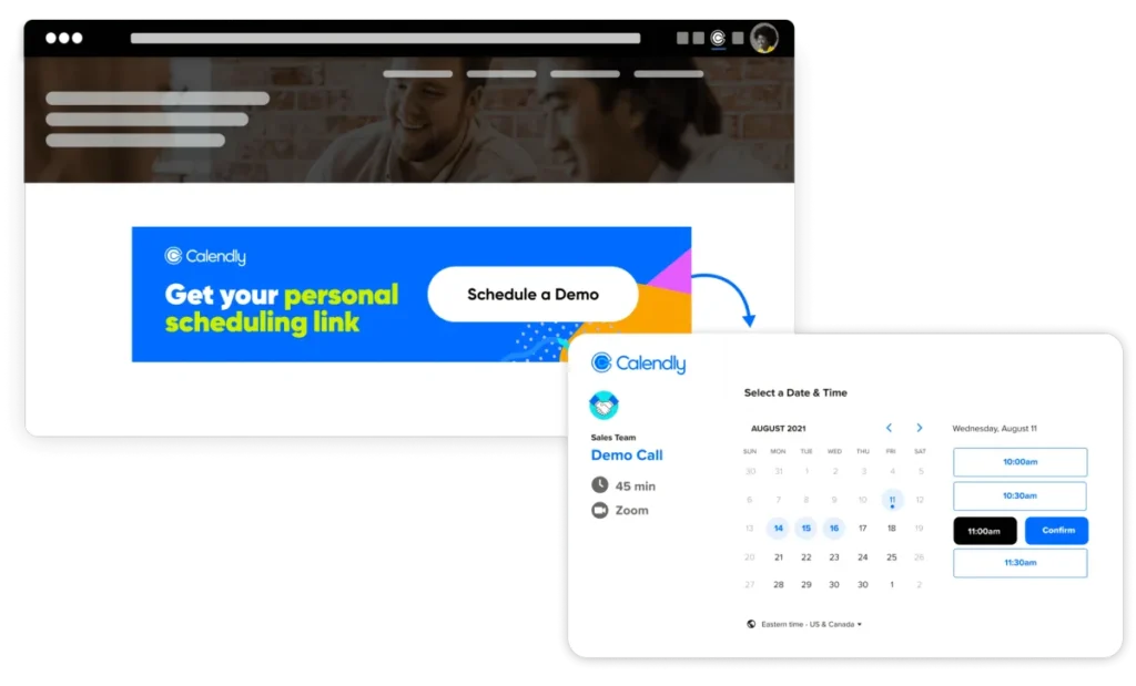 virtual assistant Calendly management