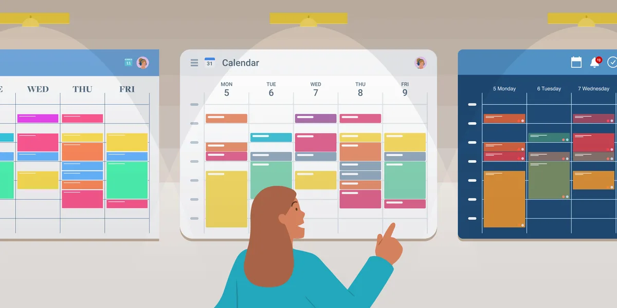 scheduling software dashboard