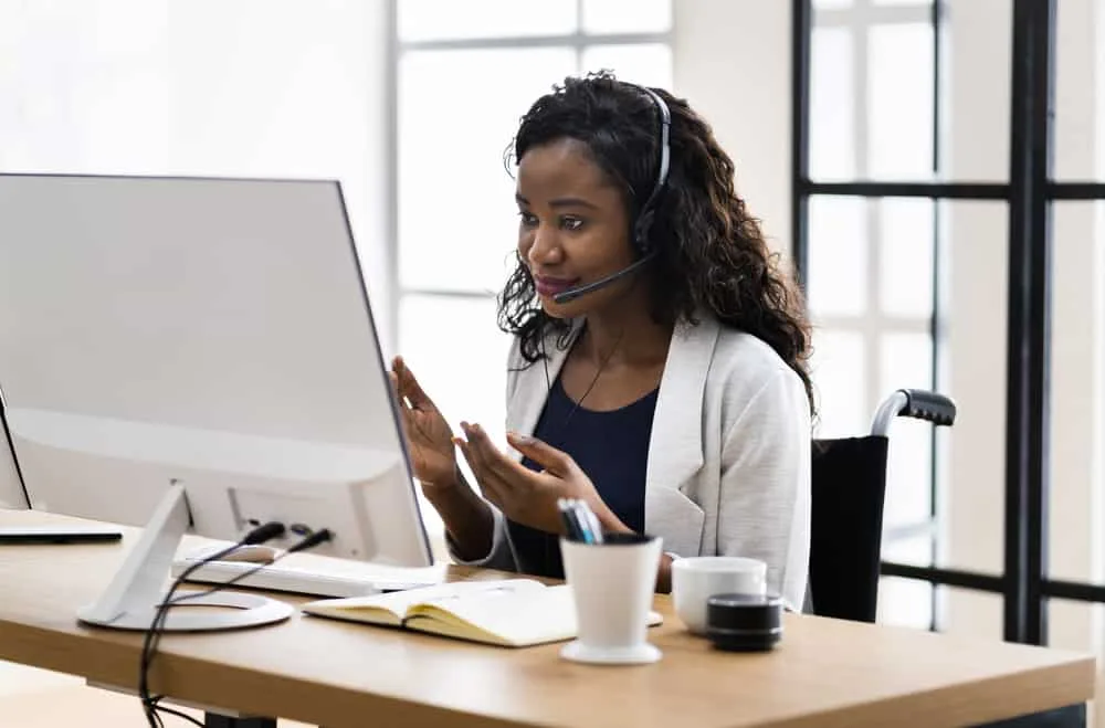 virtual assistant video call